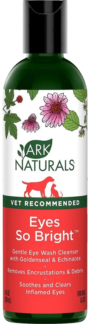 Ark Naturals Eyes So Bright Dog & Cat Gentle Cleanser, 4-oz bottle