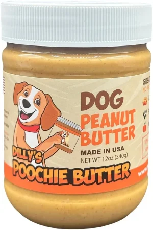 Dilly's Poochie Butter (12oz) Dog Peanut Butter