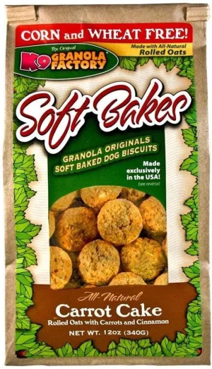 K9 Granola Factory Soft Bakes Carrot Cake 12 Oz
