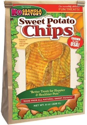 K9 Granola Factory Sweet Potato Chips 8 oz