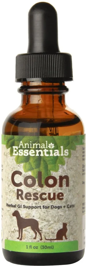 Animal Essentials Colon Rescue Herbal GI Support Dog & Cat Supplement 1oz