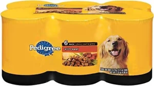 Pedigree Wet Foods 6 Count Choice Cuts Beef Food For Pets, 13.2 oz (Case of 4 / 24 Total Cans)